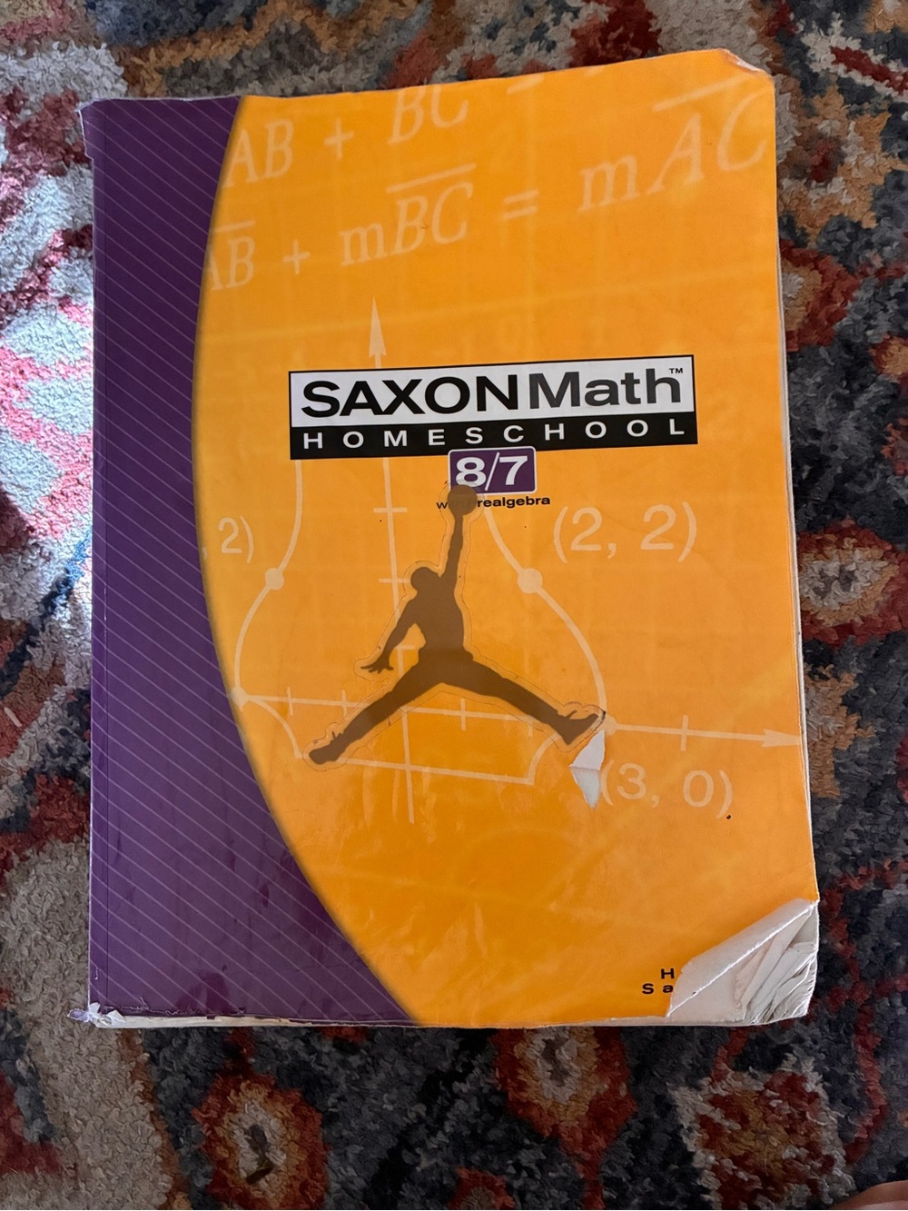 Saxon Math | Homeschool 8/7 with Pre-Algebra Student Edition 3rd Edition